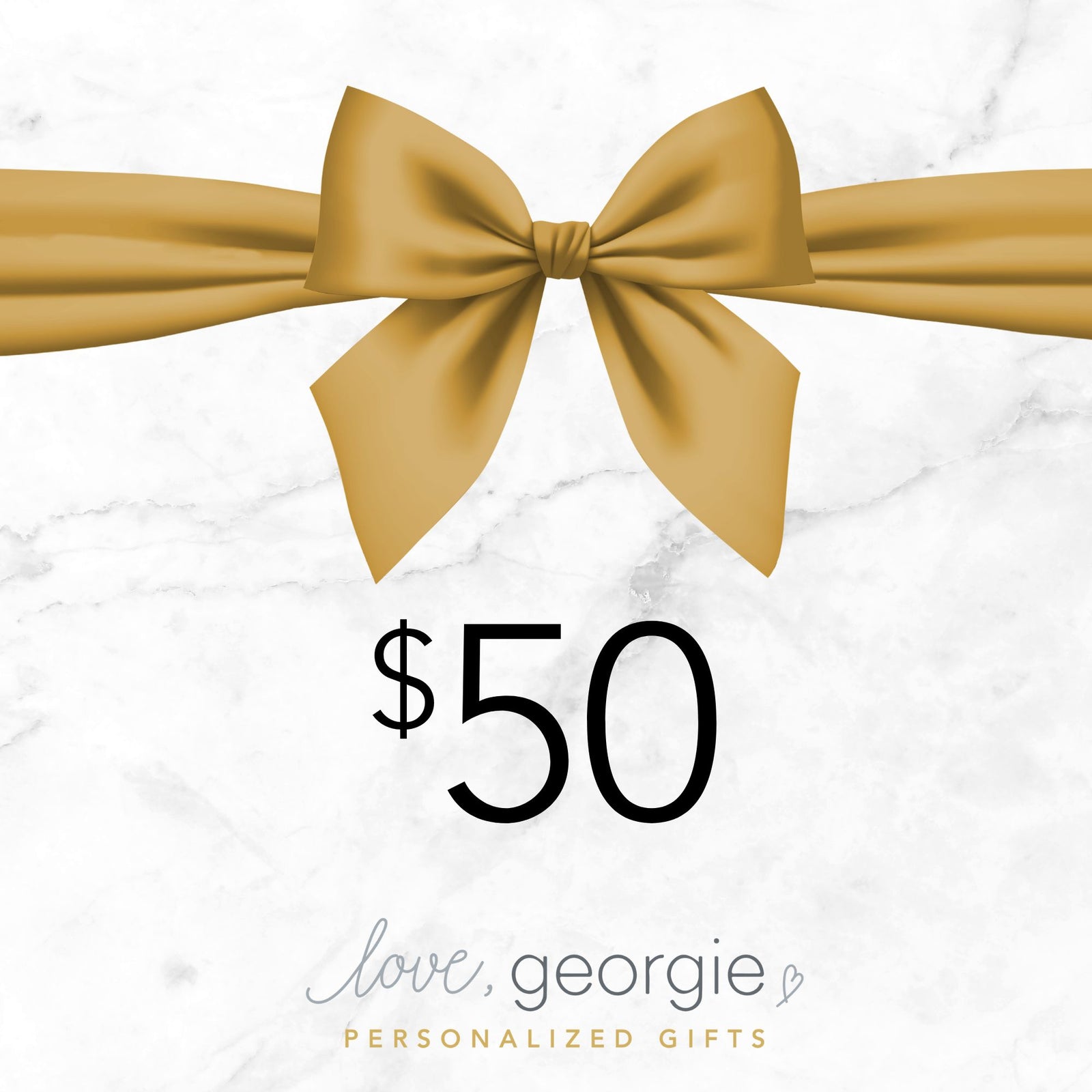 Love, Georgie eGift Card