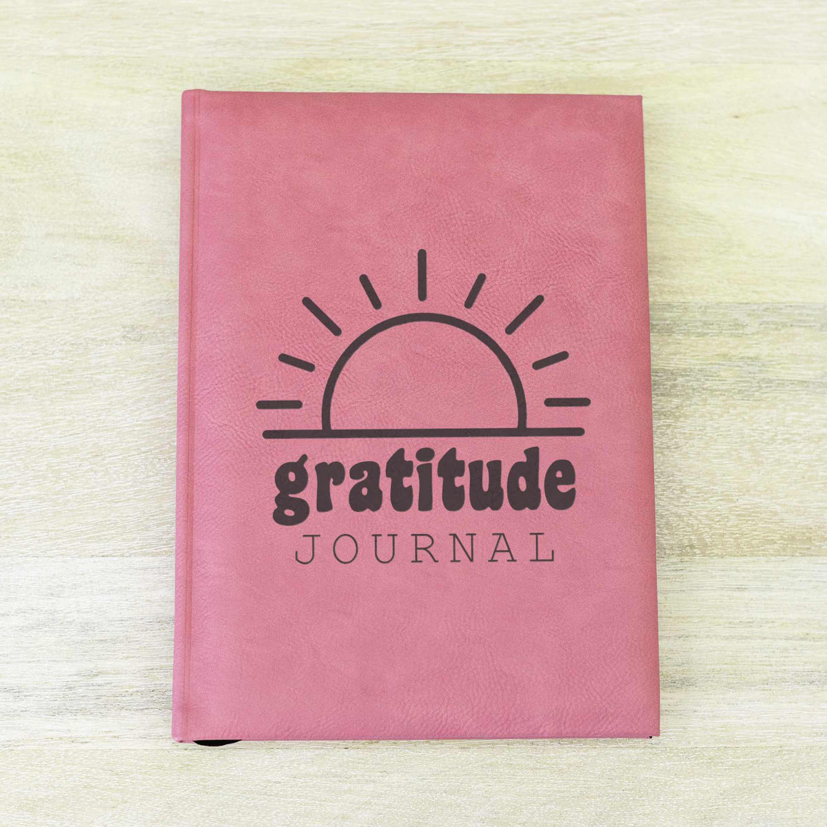 Gratitude Journal in Vegan Leather Cover
