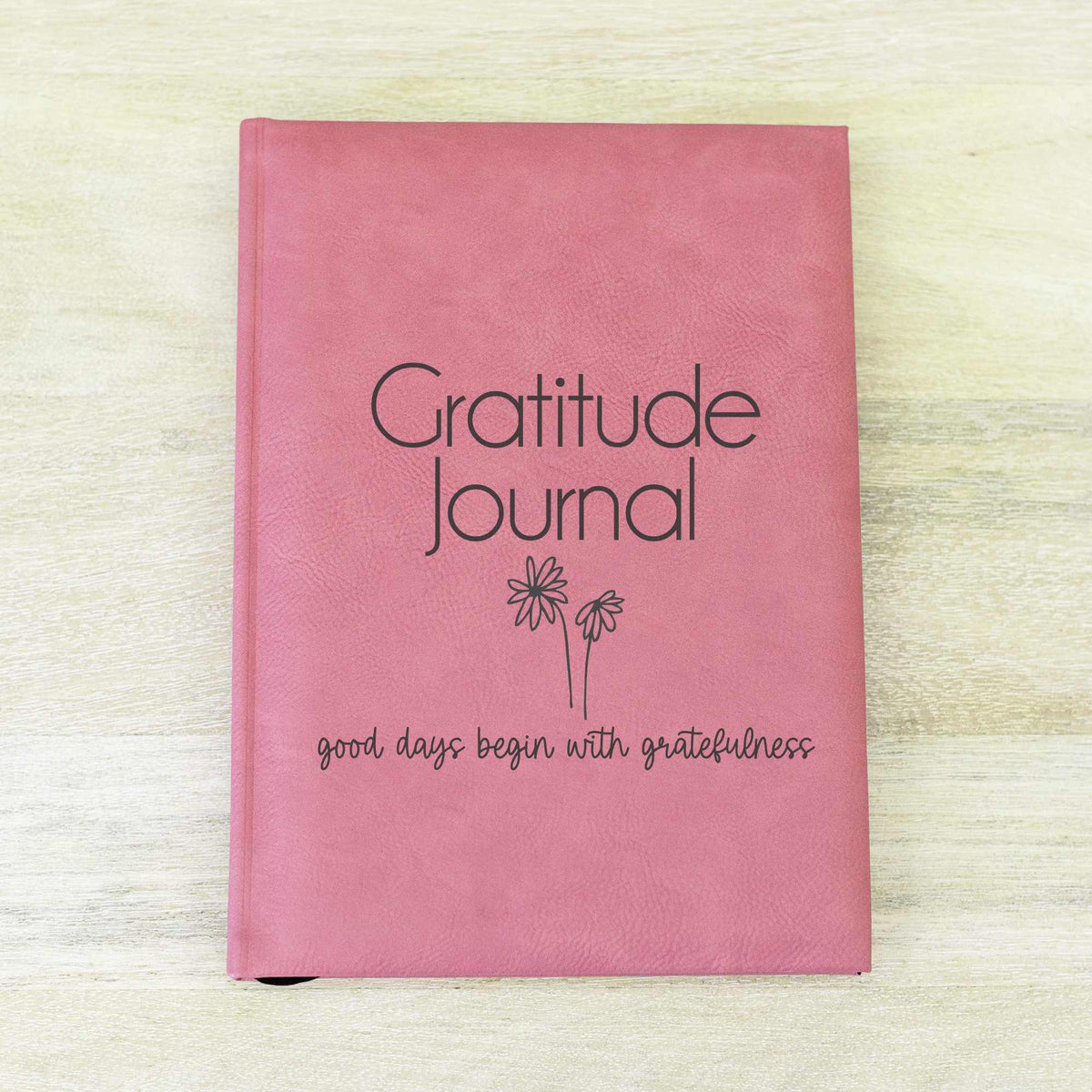 Gratitude Journal in Vegan Leather Cover