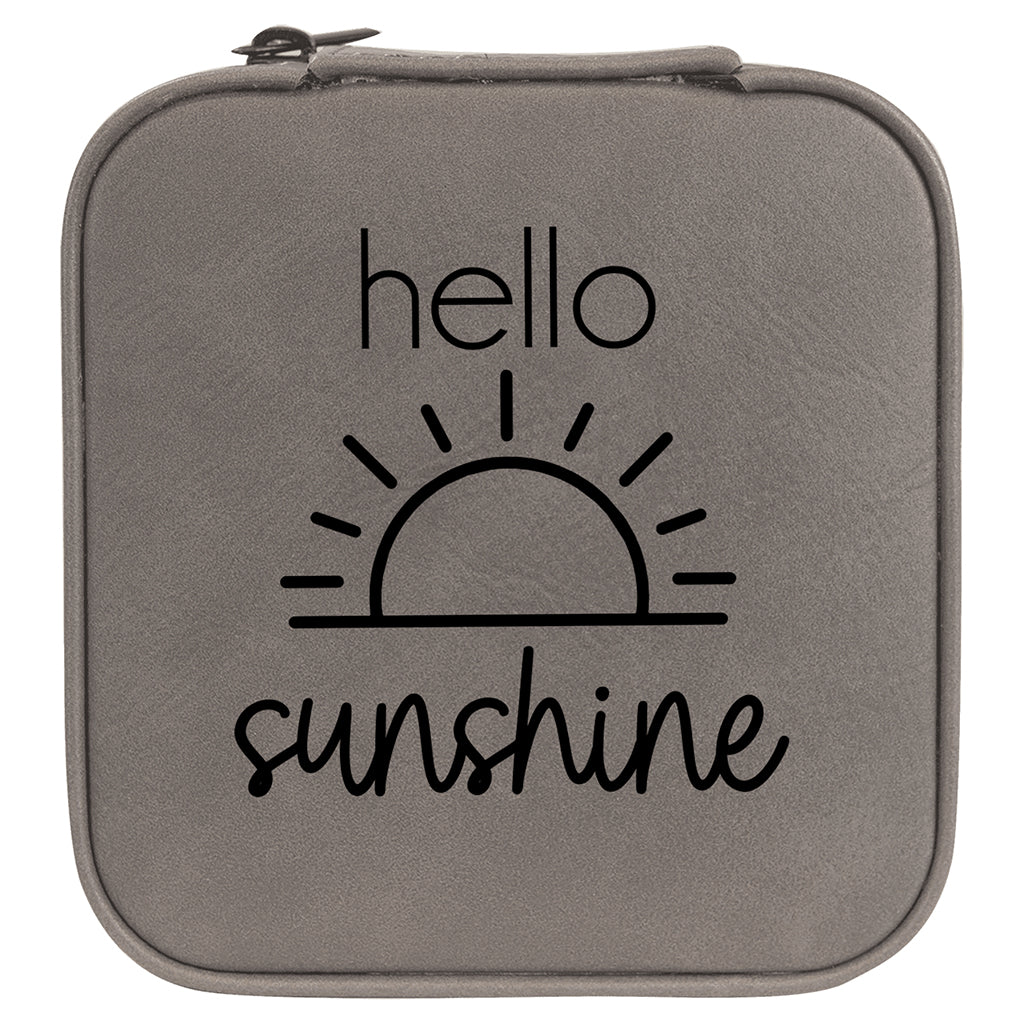 Hello Sunshine - Travel Jewelry Case