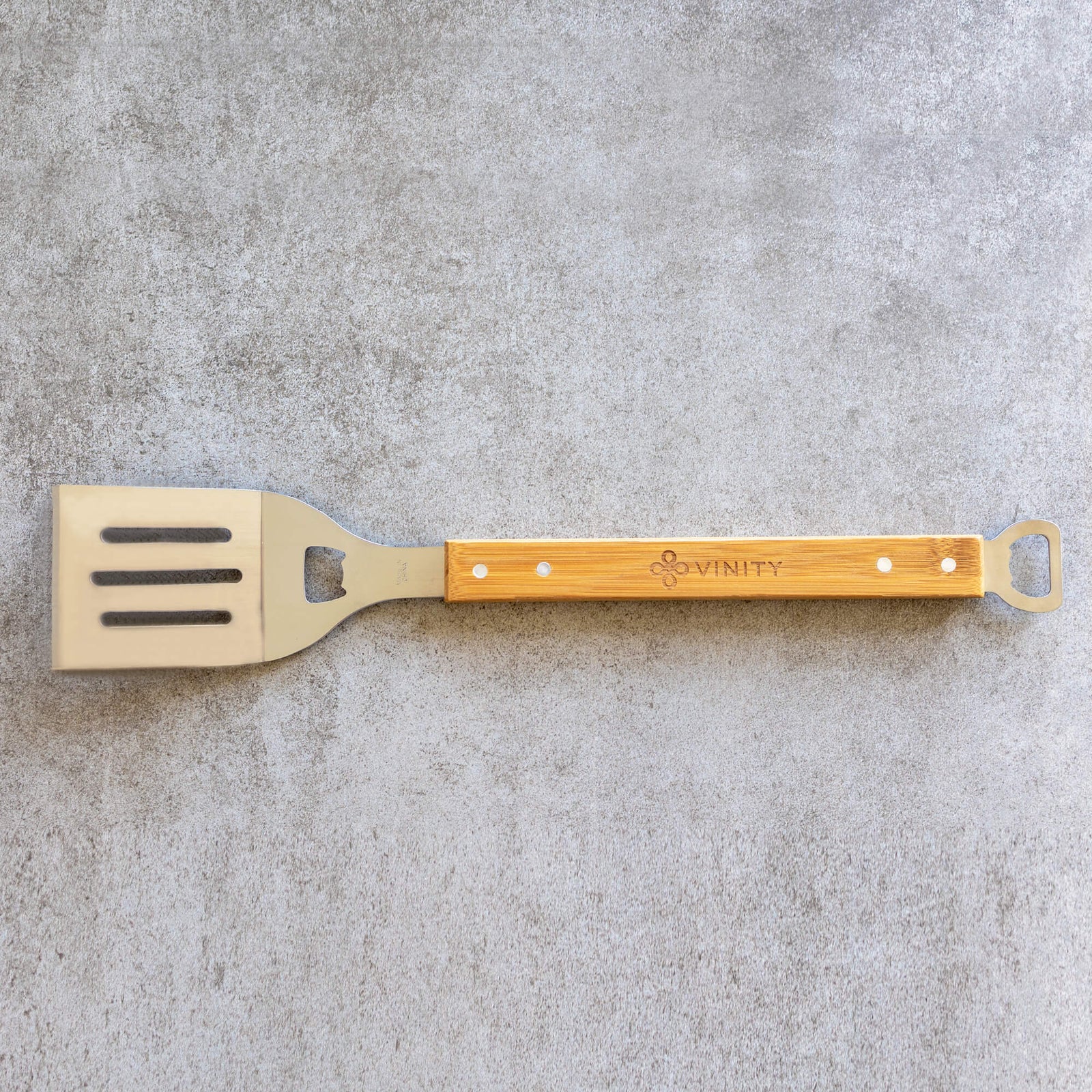 BBQ Spatula with Bottle Opener - Business Logo