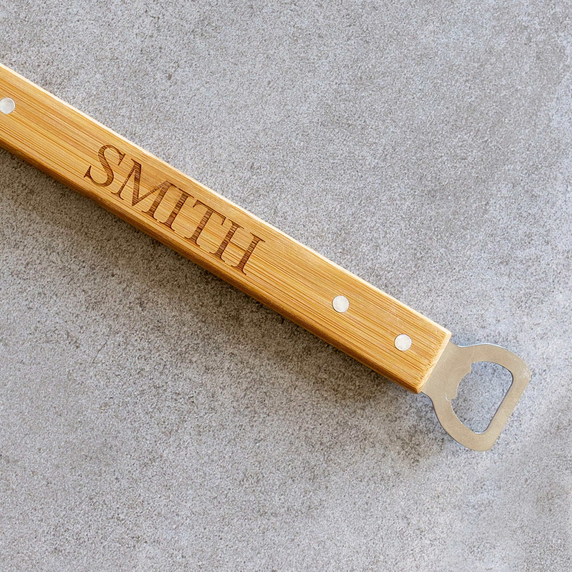Personalized BBQ Spatula with Bottle Opener