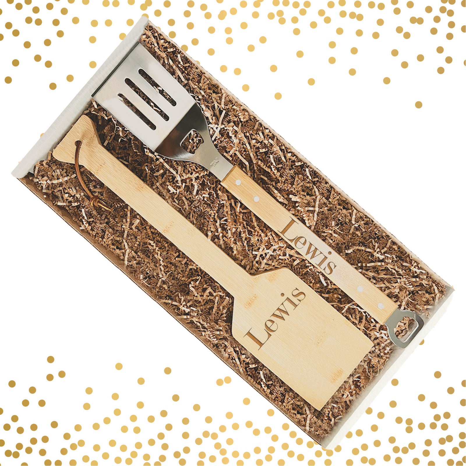 Personalized Grill Tools - Client Gift Set