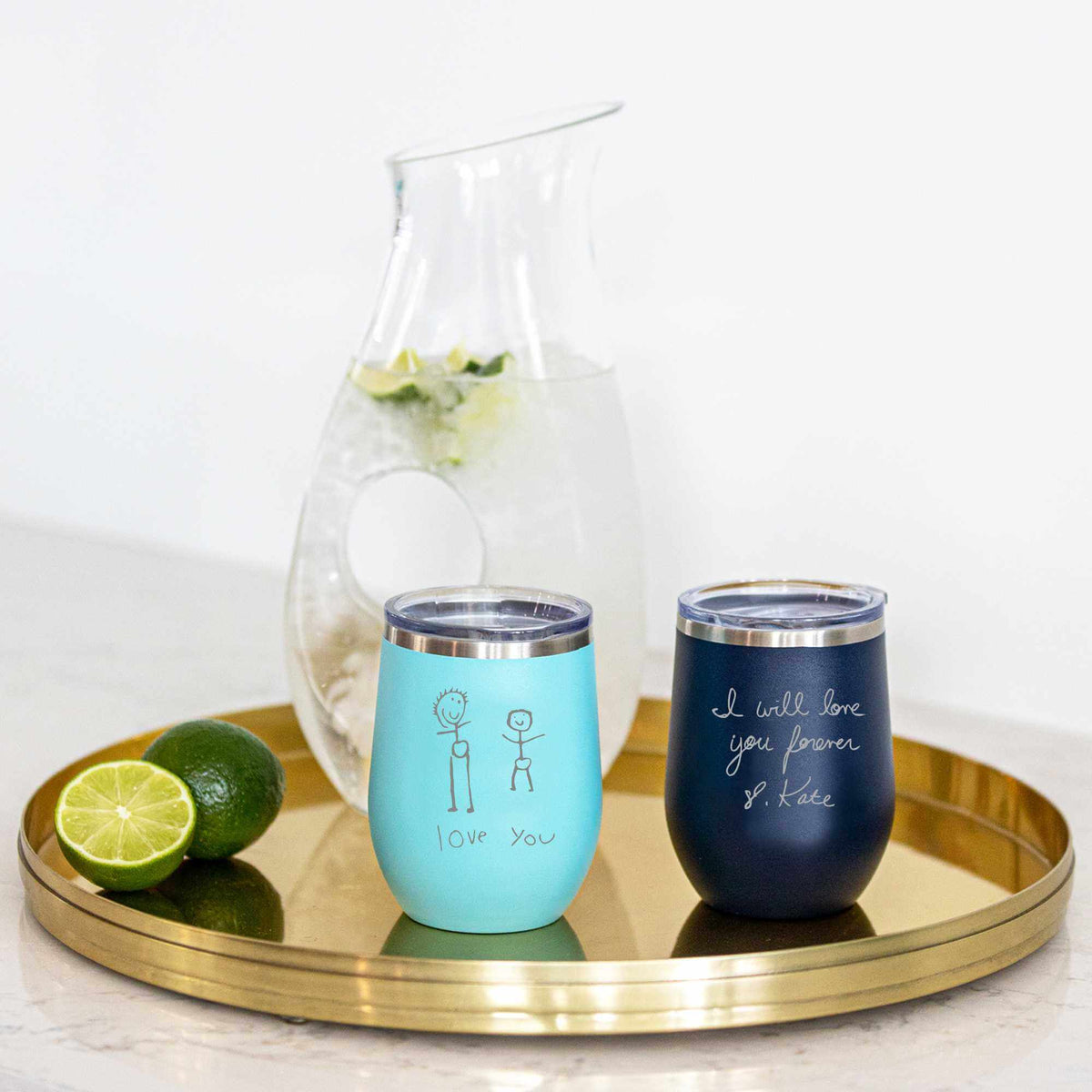 Personalized Wine Tumbler | Carter