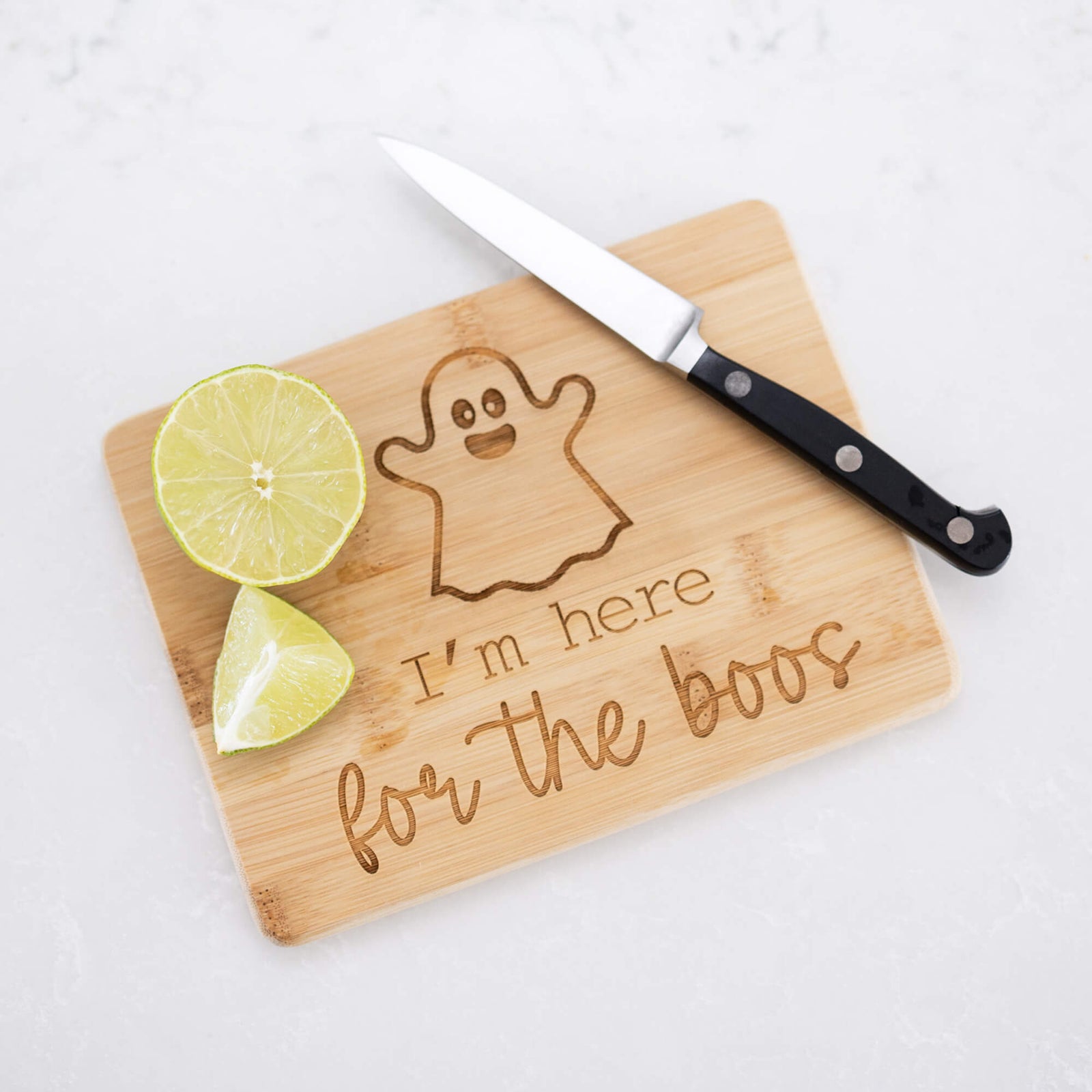 I'm Here for the Boos - 6 x 8 inch Bar Board