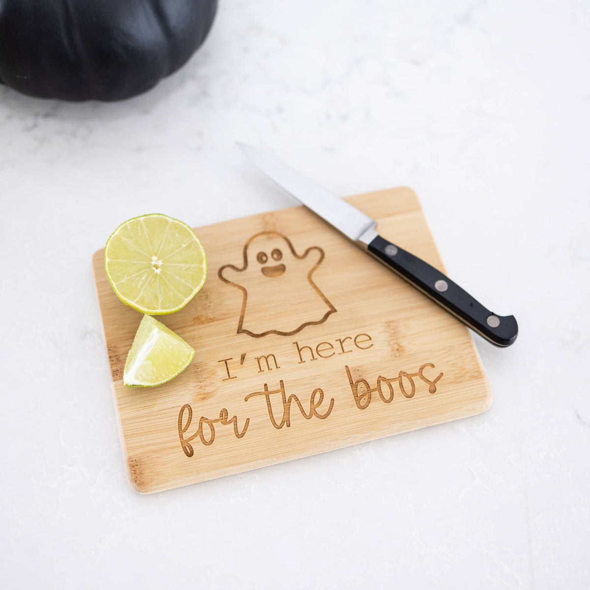 I'm Here for the Boos - 6 x 8 inch Bar Board