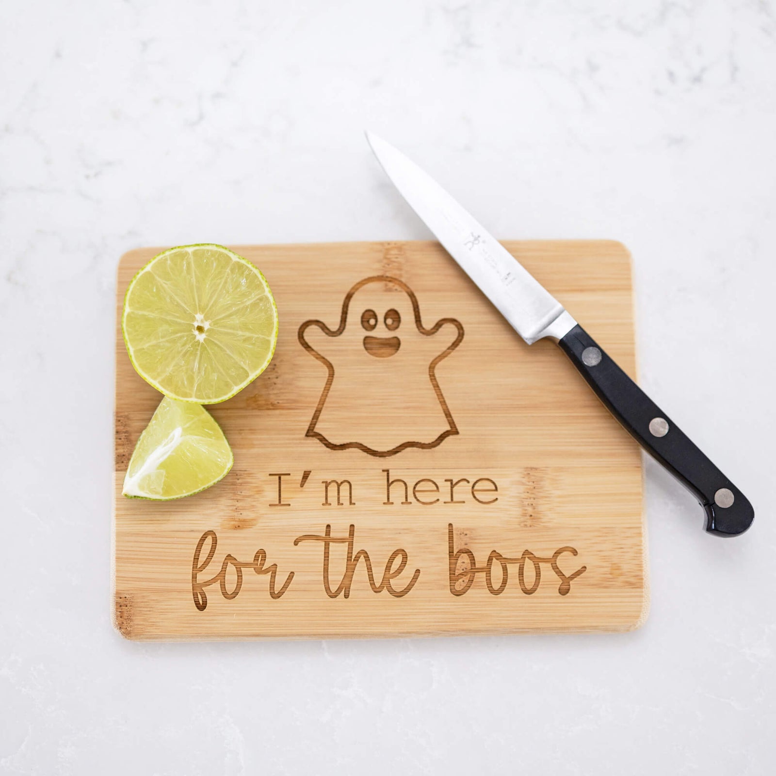 I'm Here for the Boos - 6 x 8 inch Bar Board