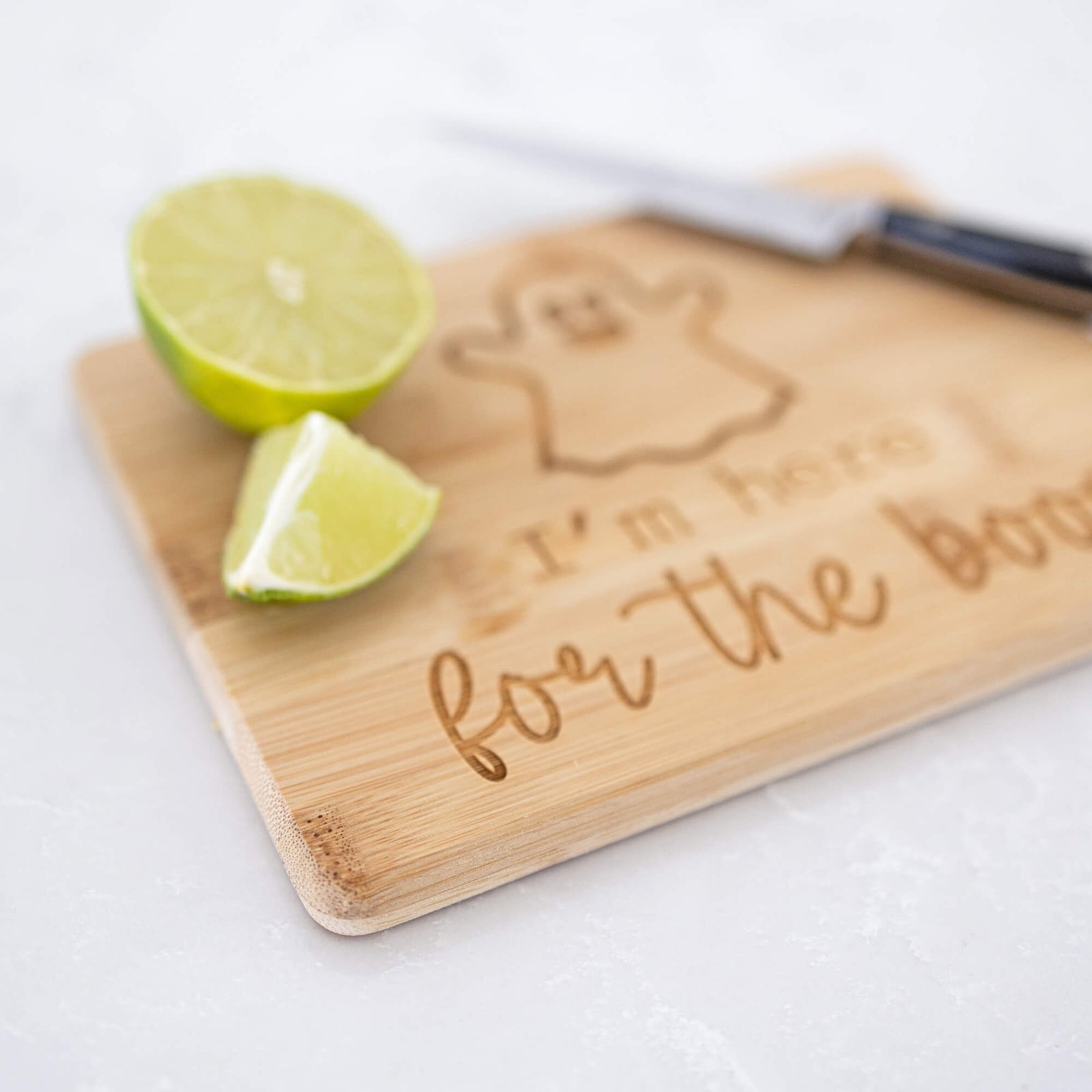 I'm Here for the Boos - 6 x 8 inch Bar Board