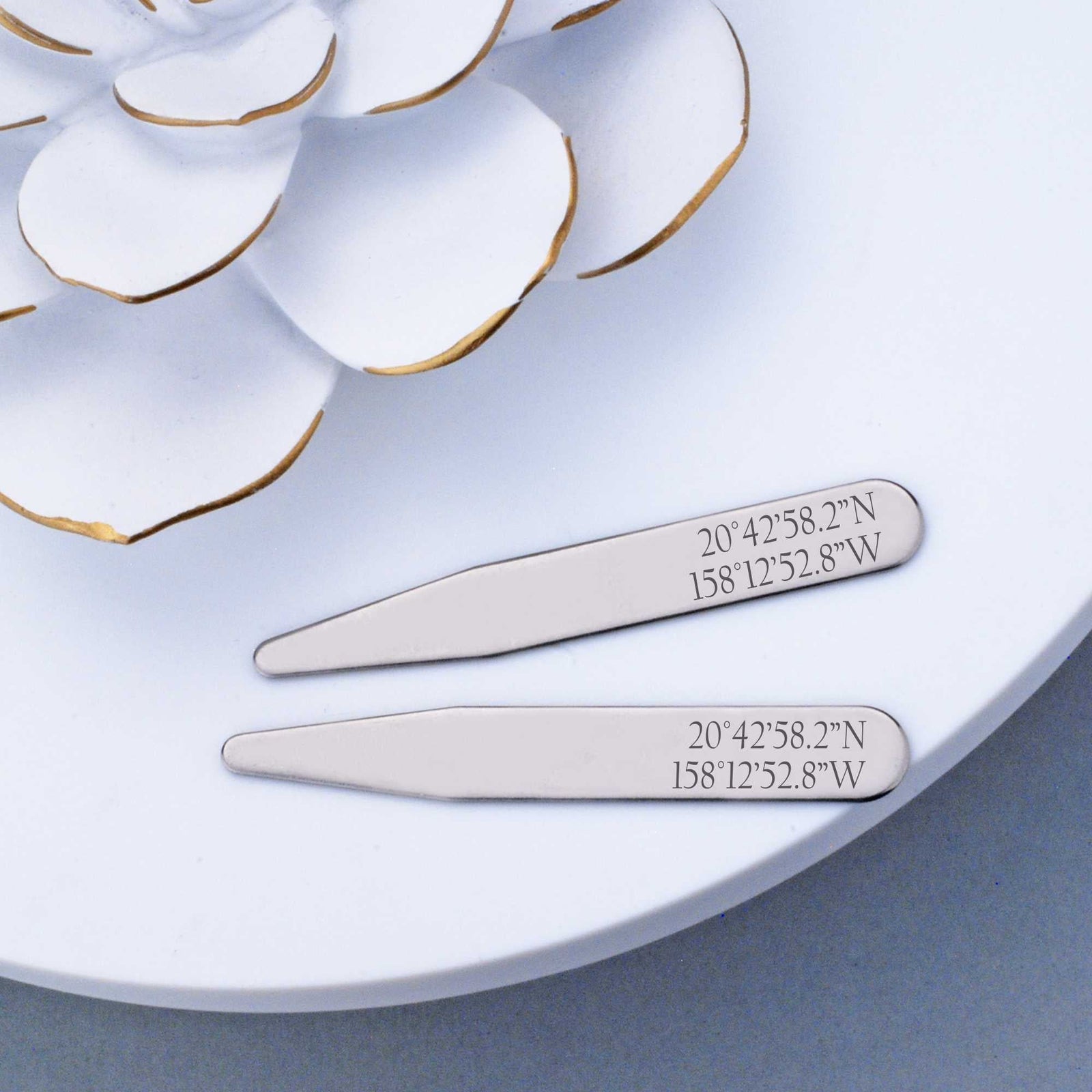 Latitude Longitude - Collar Stays