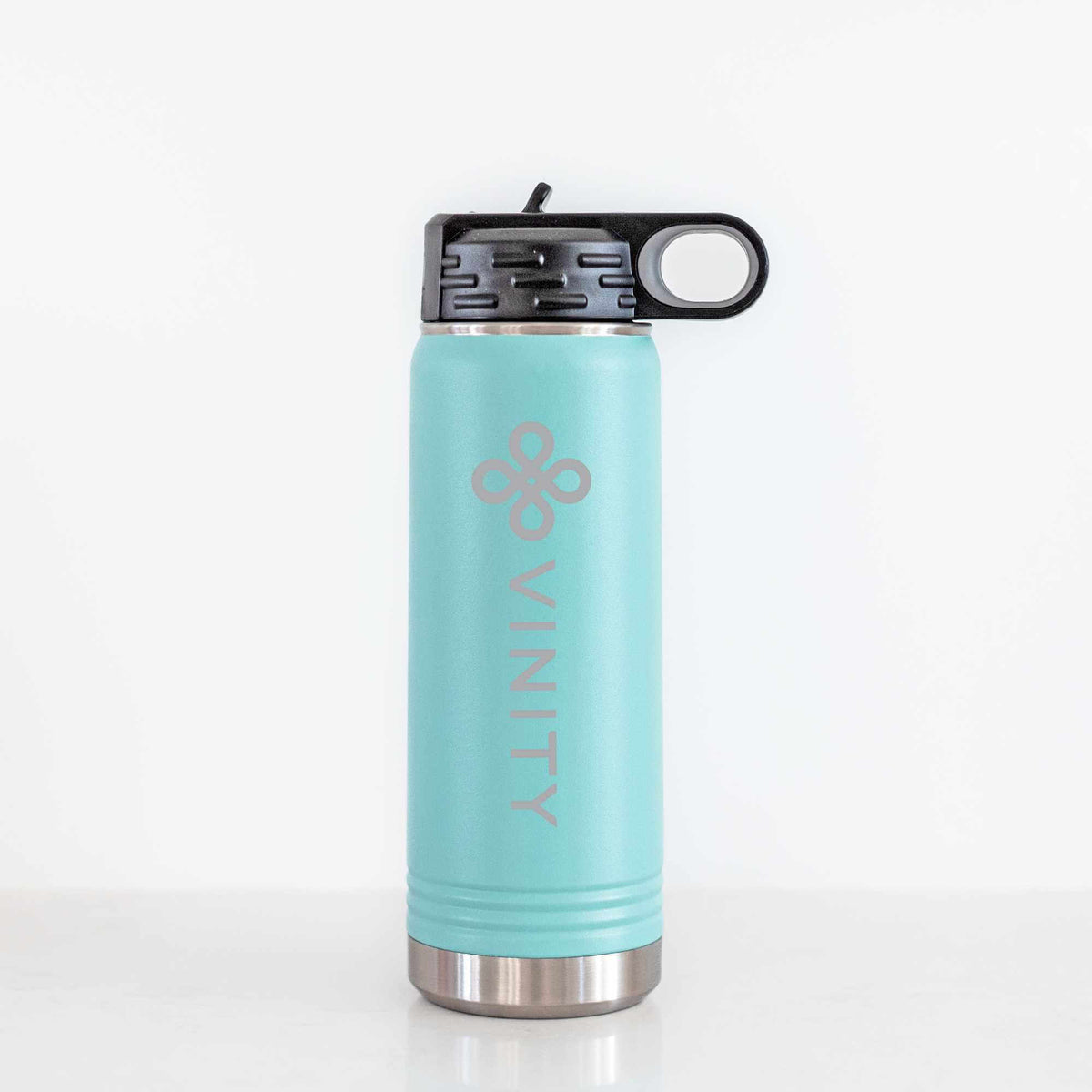 Steel Water Bottle with Business Logo - 20 oz