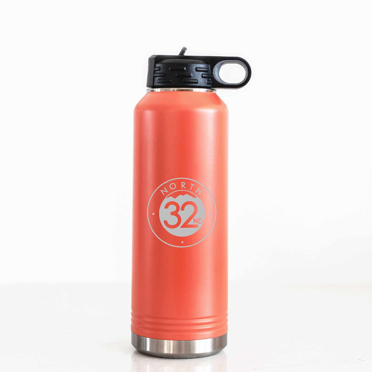 40 oz Insulated Steel Water Bottle with Business Logo