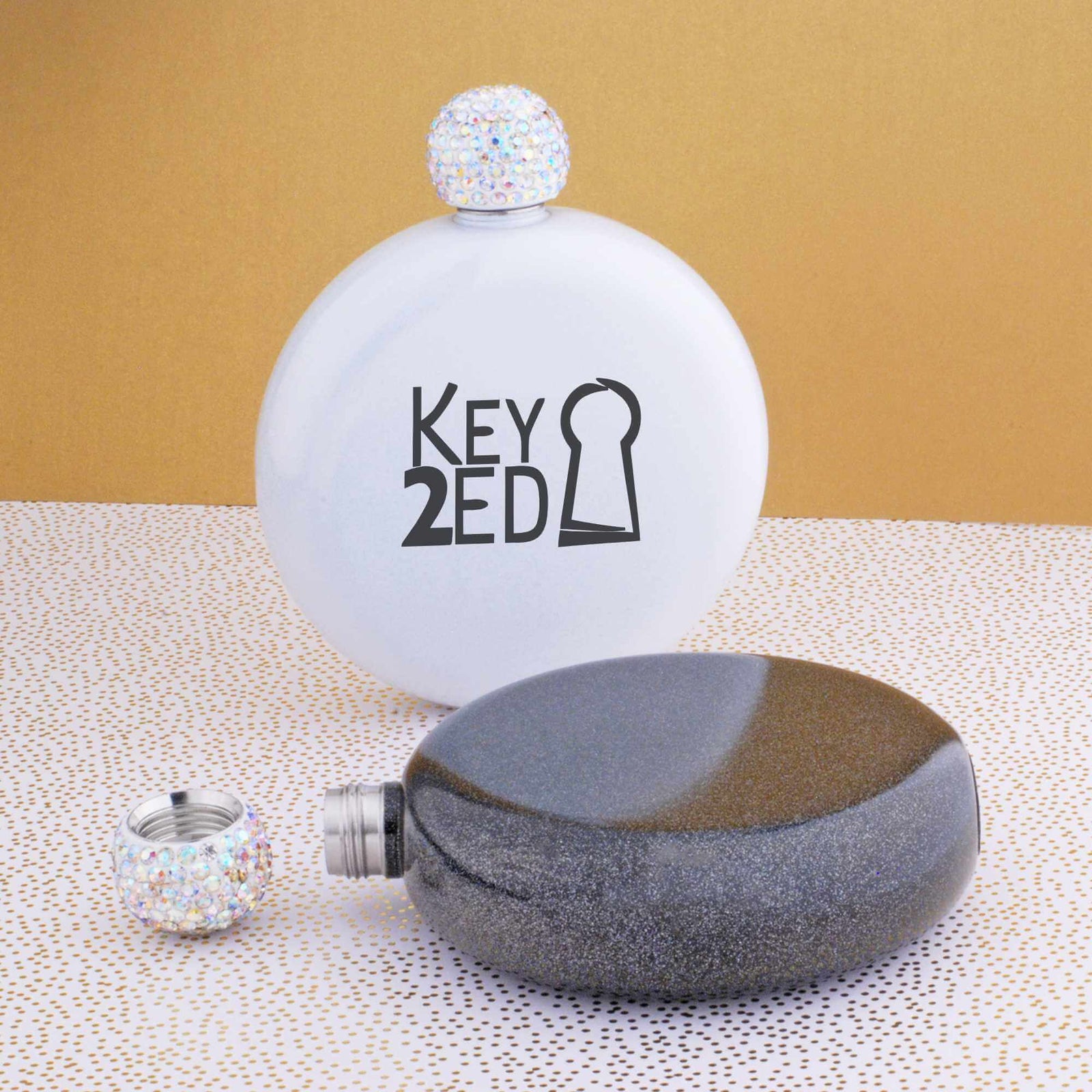 Flask with Business Logo