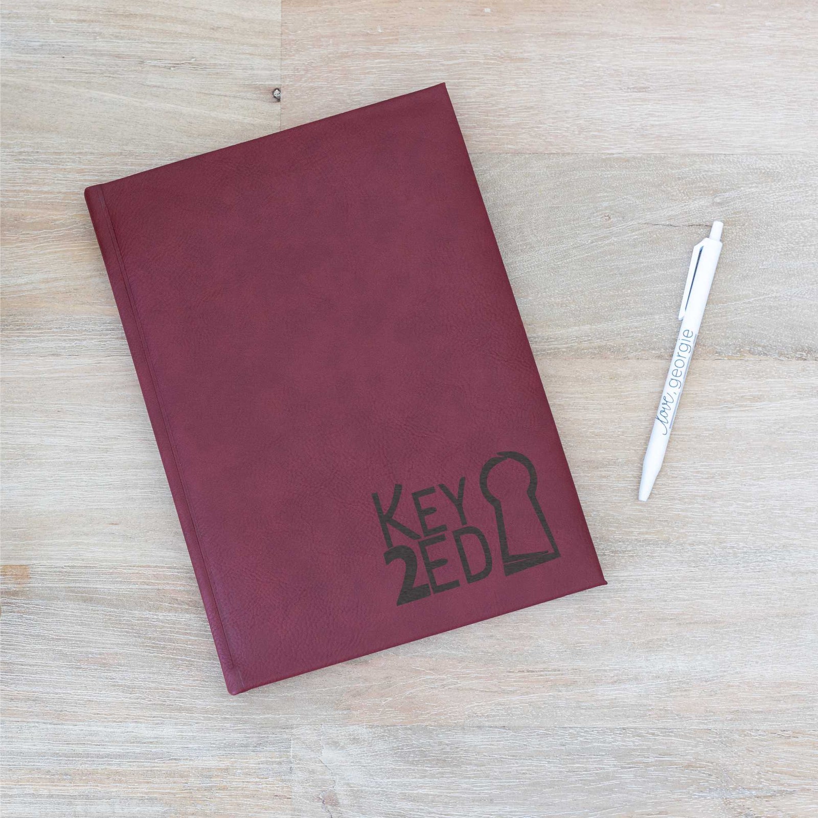Blank Journal with Business Logo