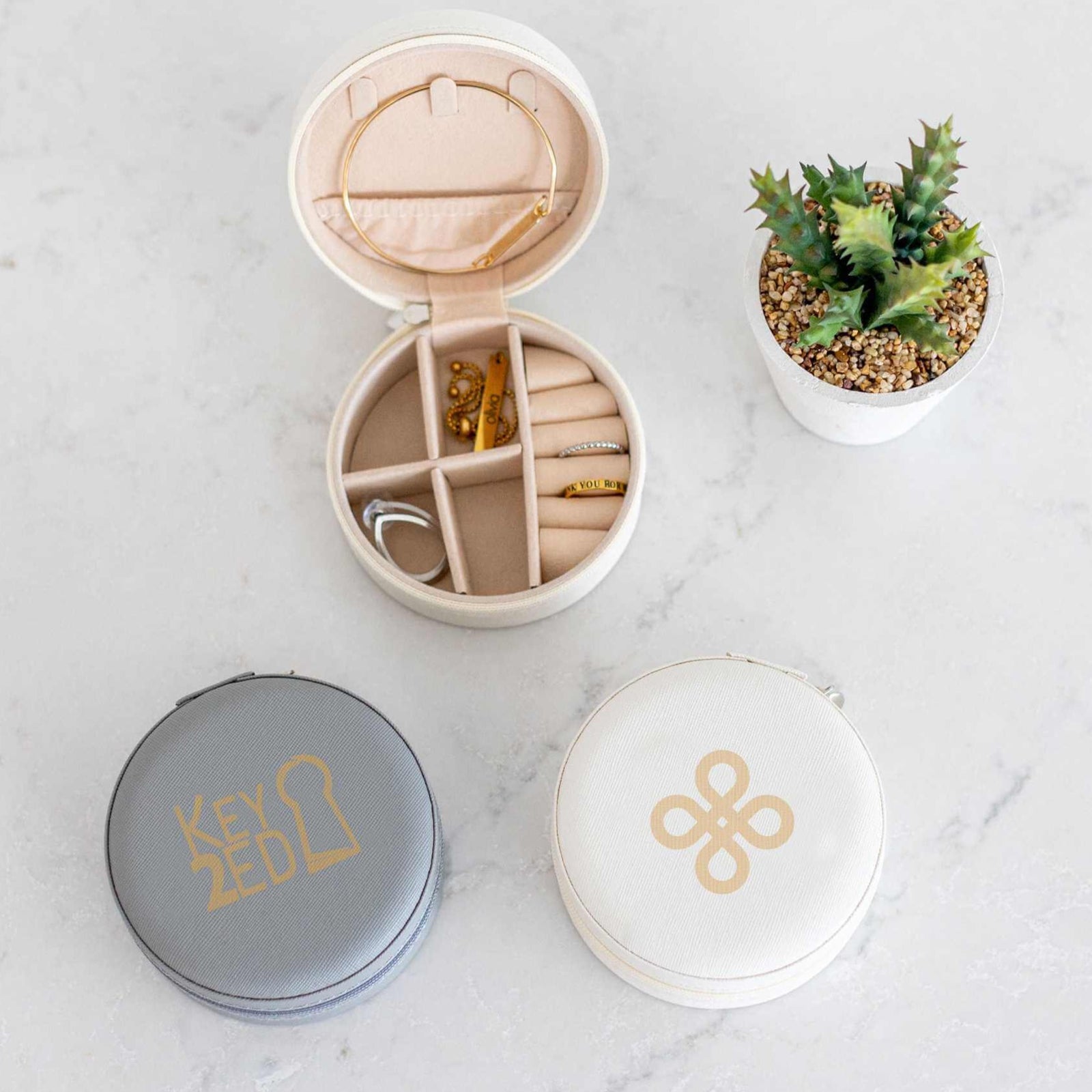 Travel Jewelry Case with Business Logo