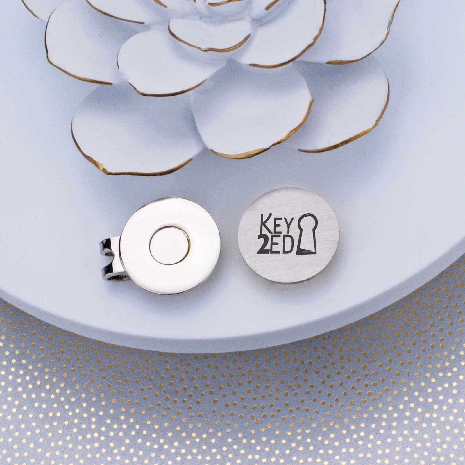 Business Logo Golf Ball Marker