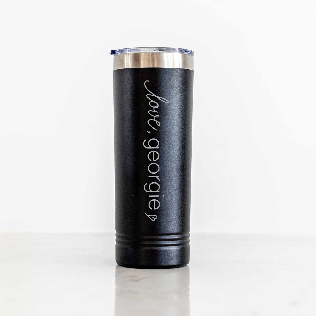 Personalised Tumbler 16oz Tall Skinny Tumbler Acrylic Matte Travel