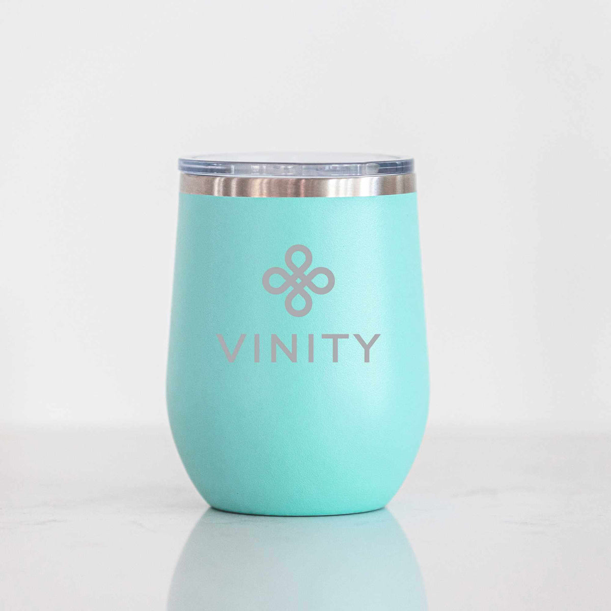 Insulated Wine Tumbler - 12 oz. - Business Logo