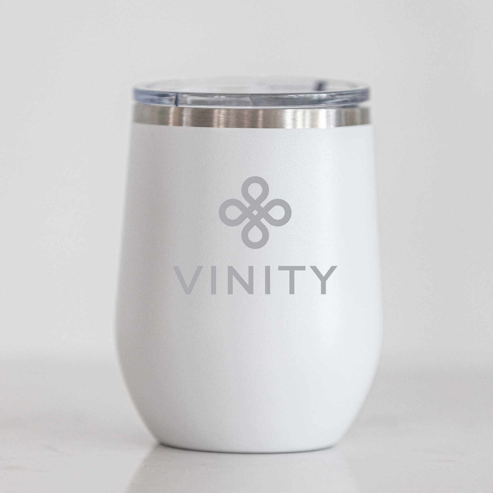 Insulated Wine Tumbler - 12 oz. - Business Logo