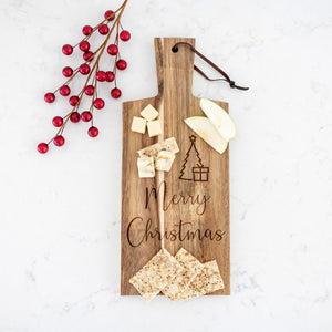 Merry Christmas - Wooden Serving Board