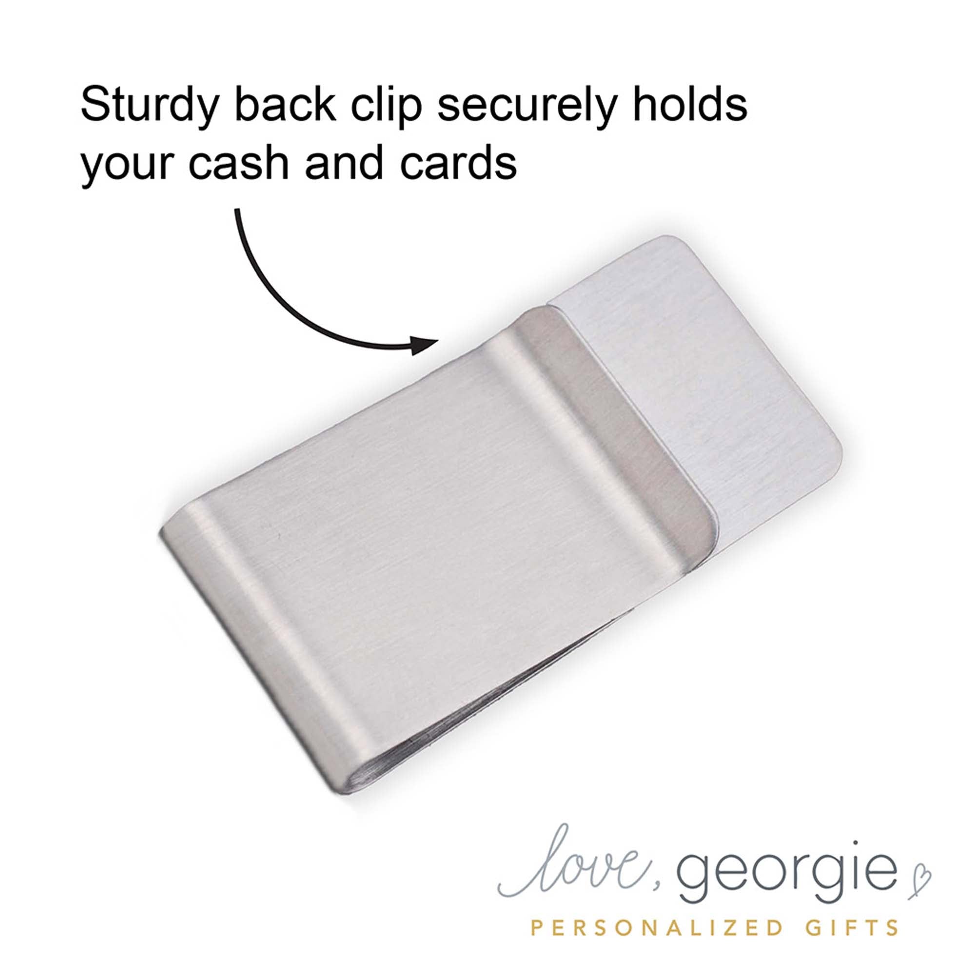 Latitude Longitude - Money Clip