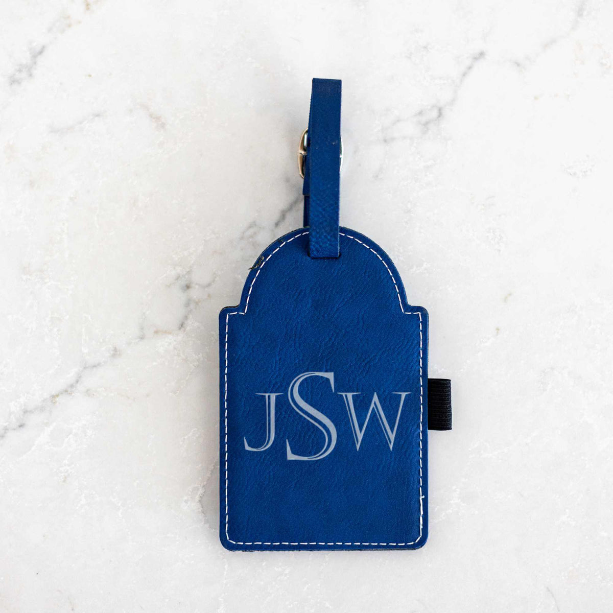 Monogrammed Golf Bag Tag with Tees