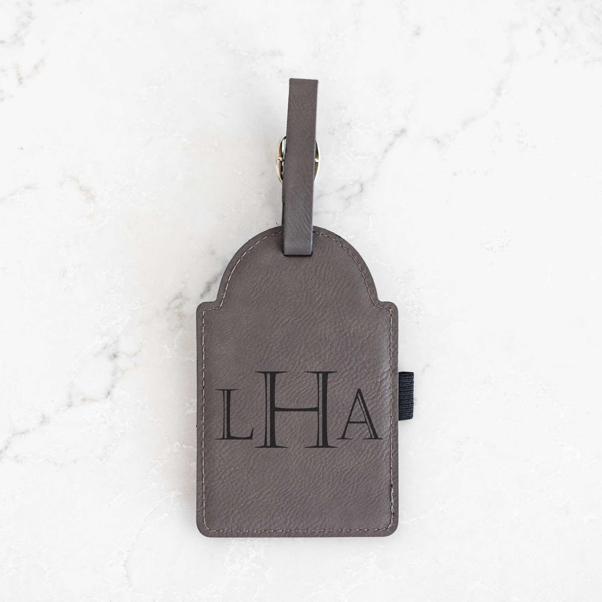 Monogrammed Golf Bag Tag with Tees