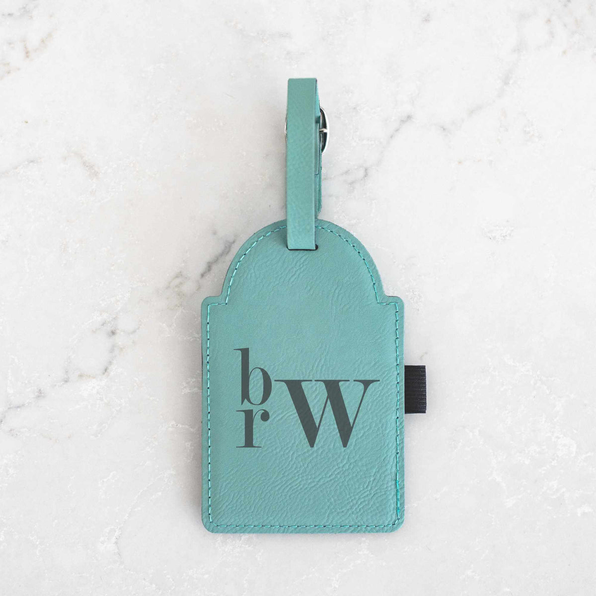 Monogrammed Golf Bag Tag with Tees