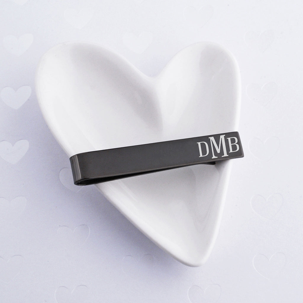 Monogram Tie Clip