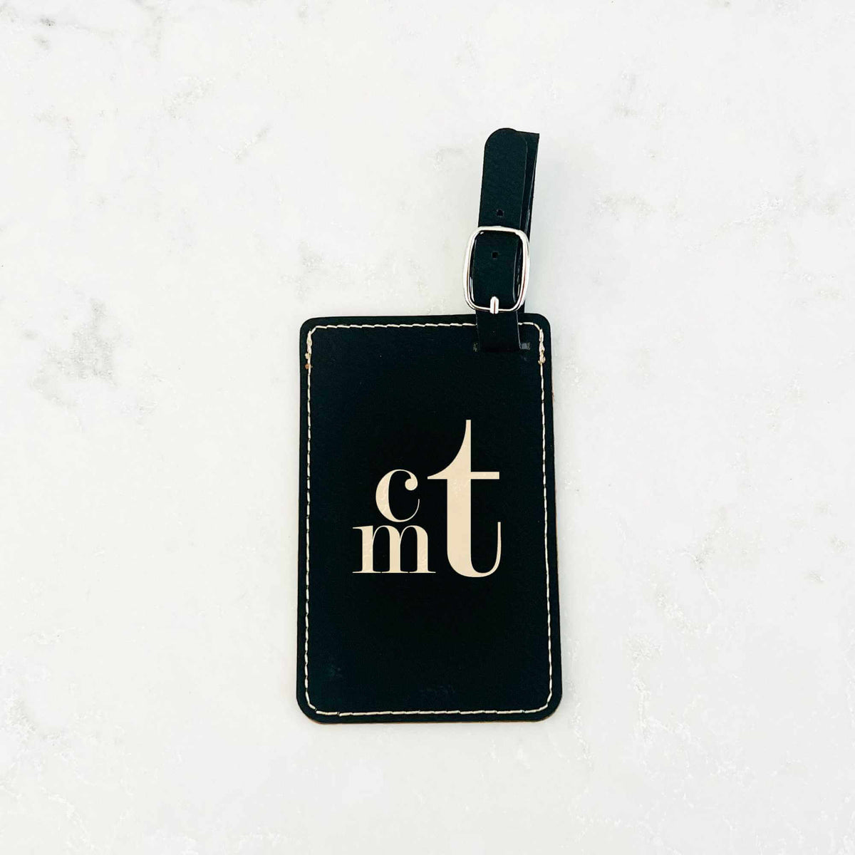 Modern Monogram - Luggage Tag