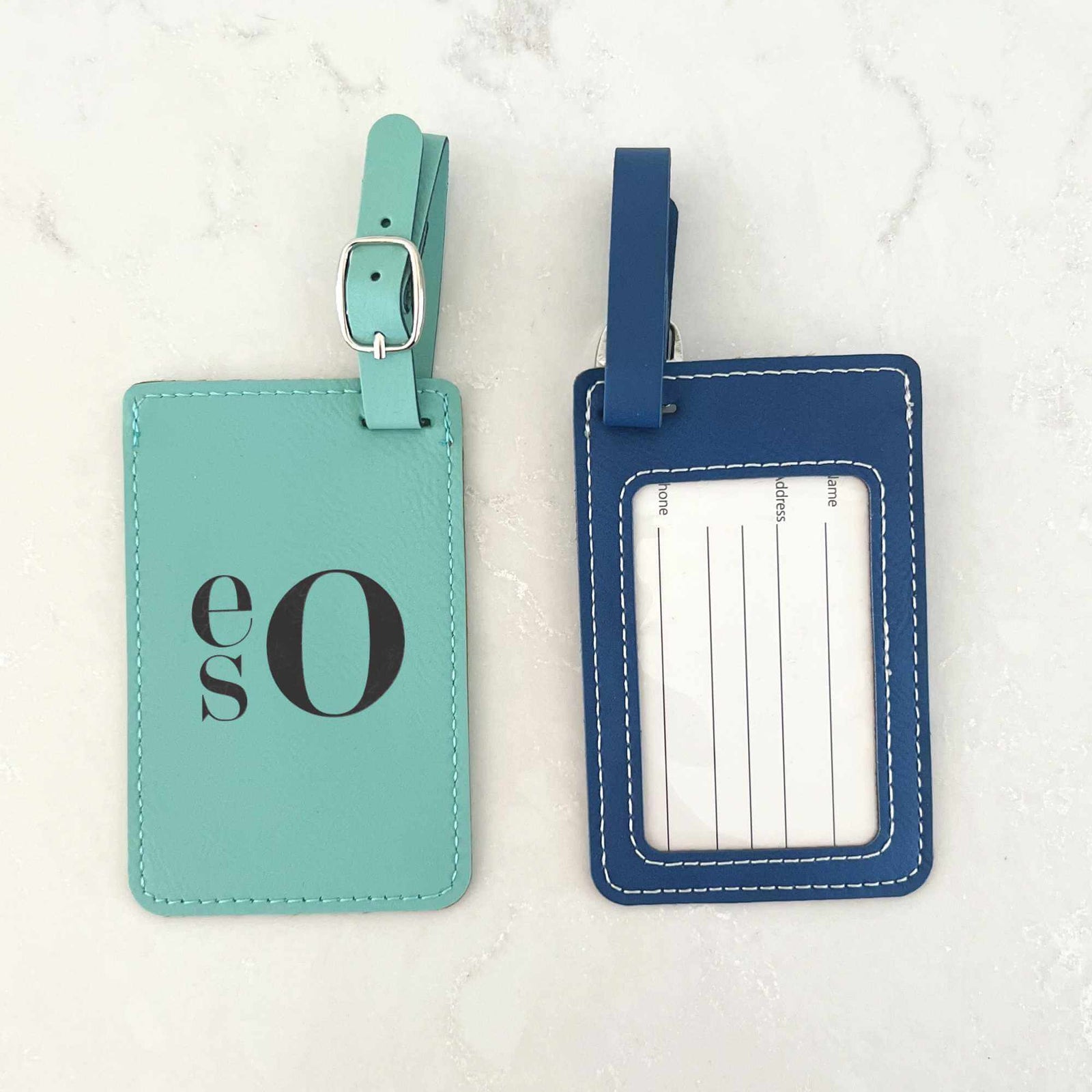 Modern Monogram - Luggage Tag