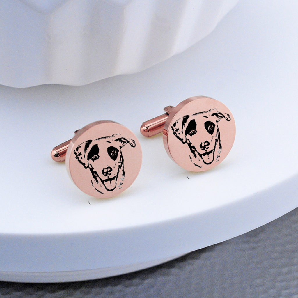 Pet Photo Cufflinks