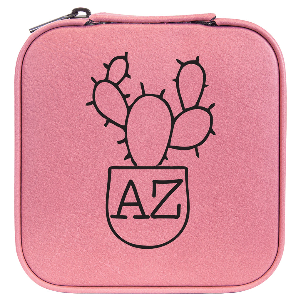 AZ Cactus - Travel Jewelry Case