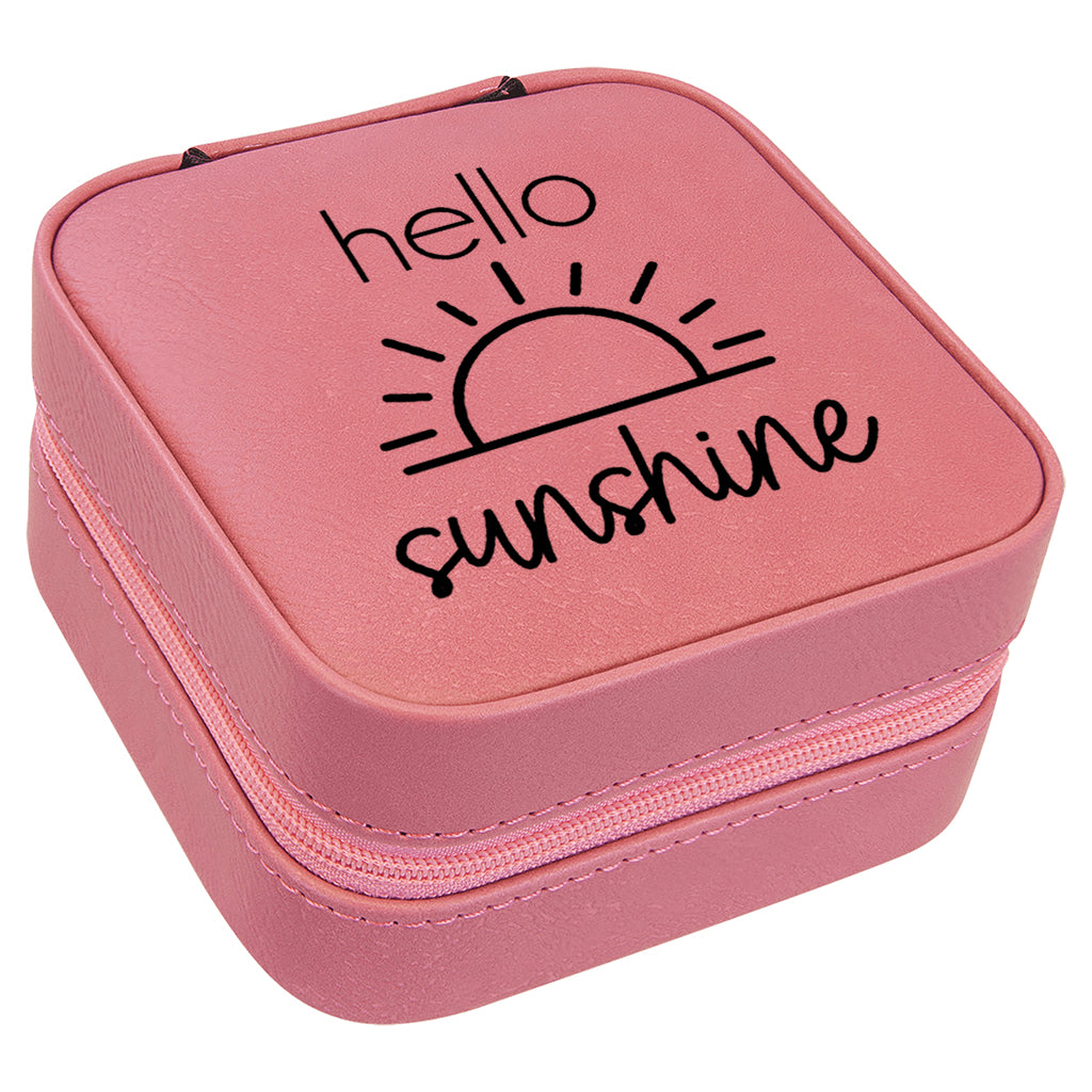 Hello Sunshine - Travel Jewelry Case