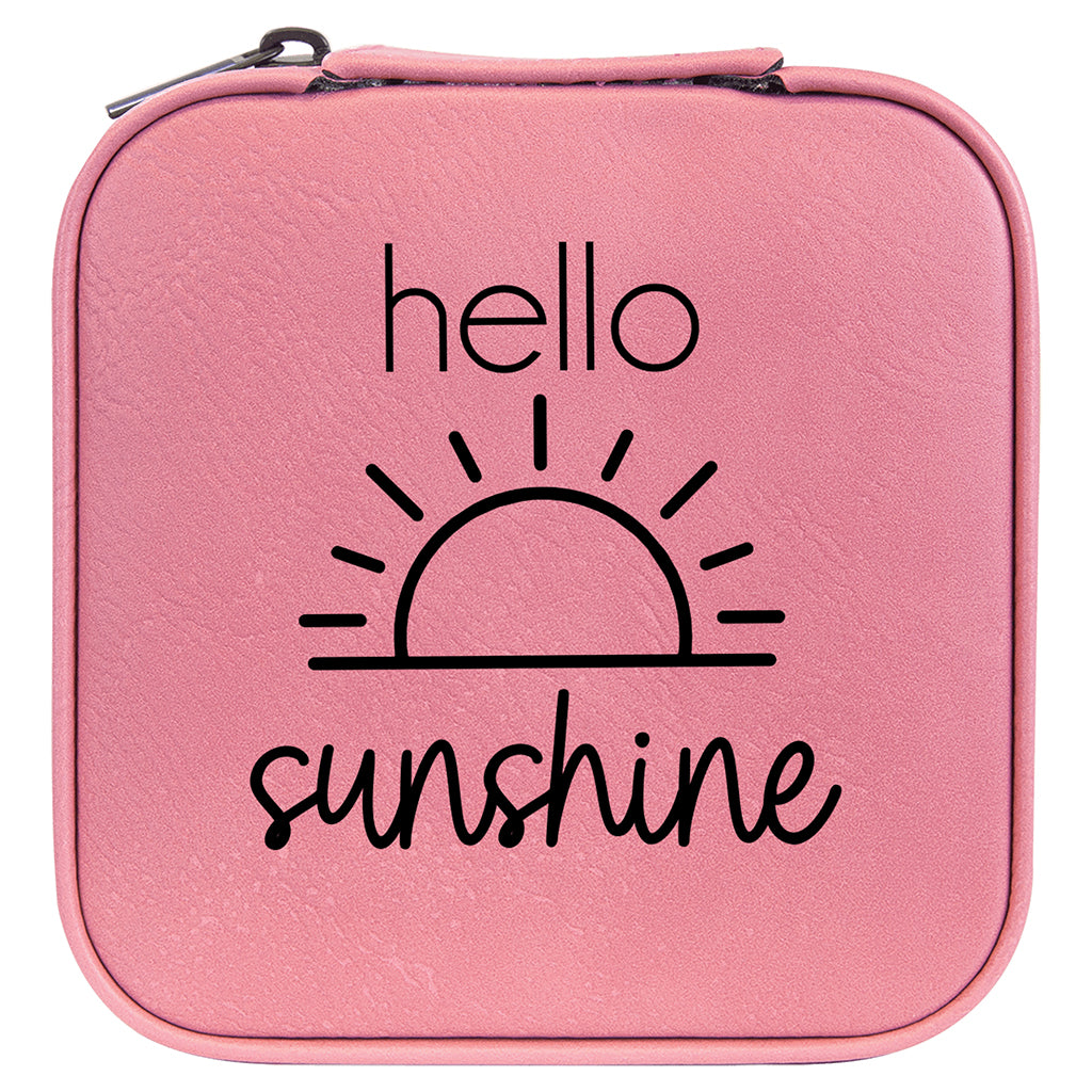 Hello Sunshine - Travel Jewelry Case