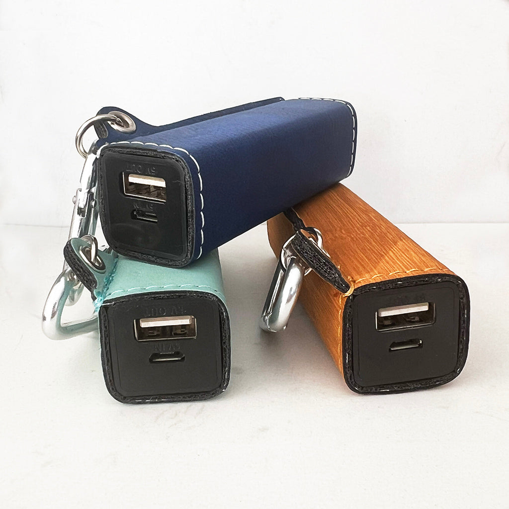 AZ Cactus Leatherette Power Bank