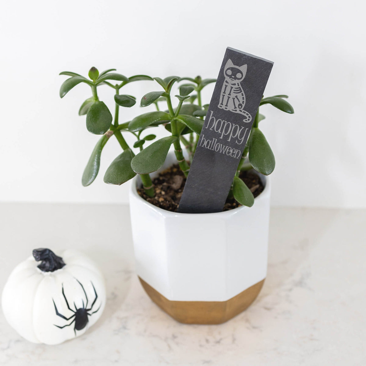 Halloween Slate Garden Markers - Set of 3