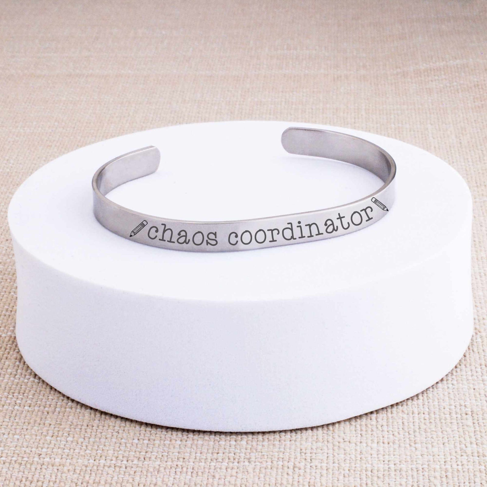 Teacher Appreciation Gift - Cuff Bracelet