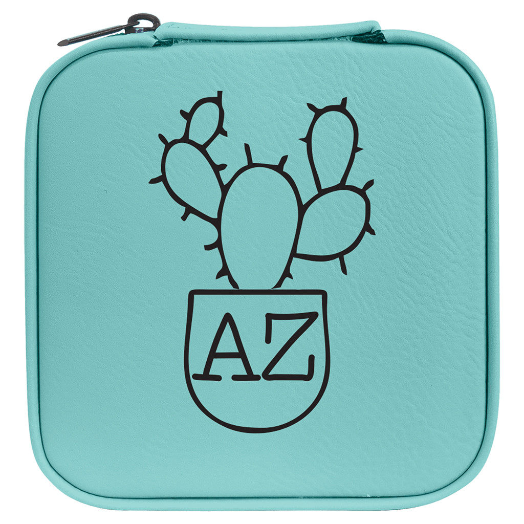 AZ Cactus - Travel Jewelry Case