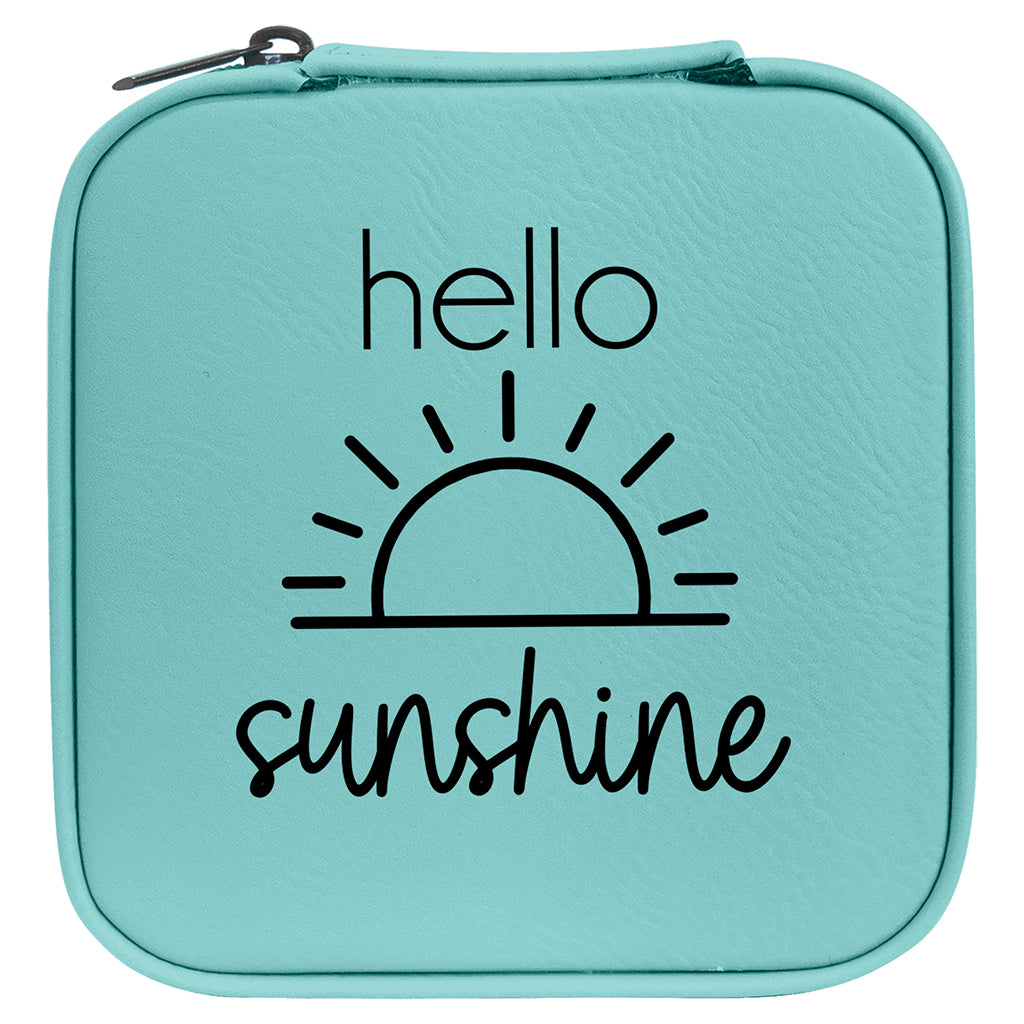 Hello Sunshine - Travel Jewelry Case