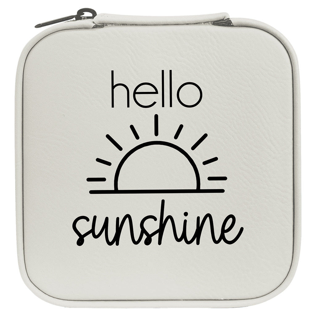 Hello Sunshine - Travel Jewelry Case
