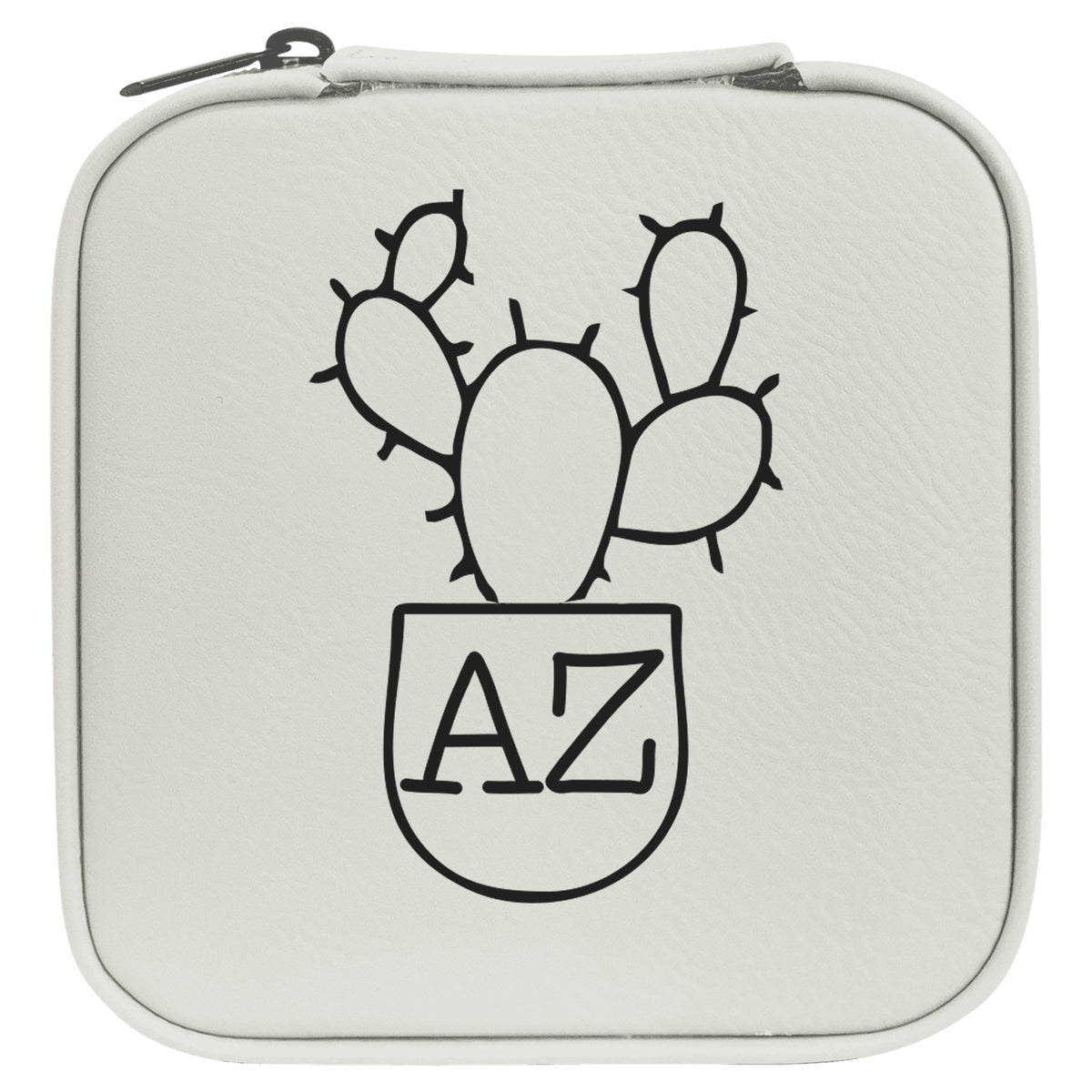 AZ Cactus - Travel Jewelry Case