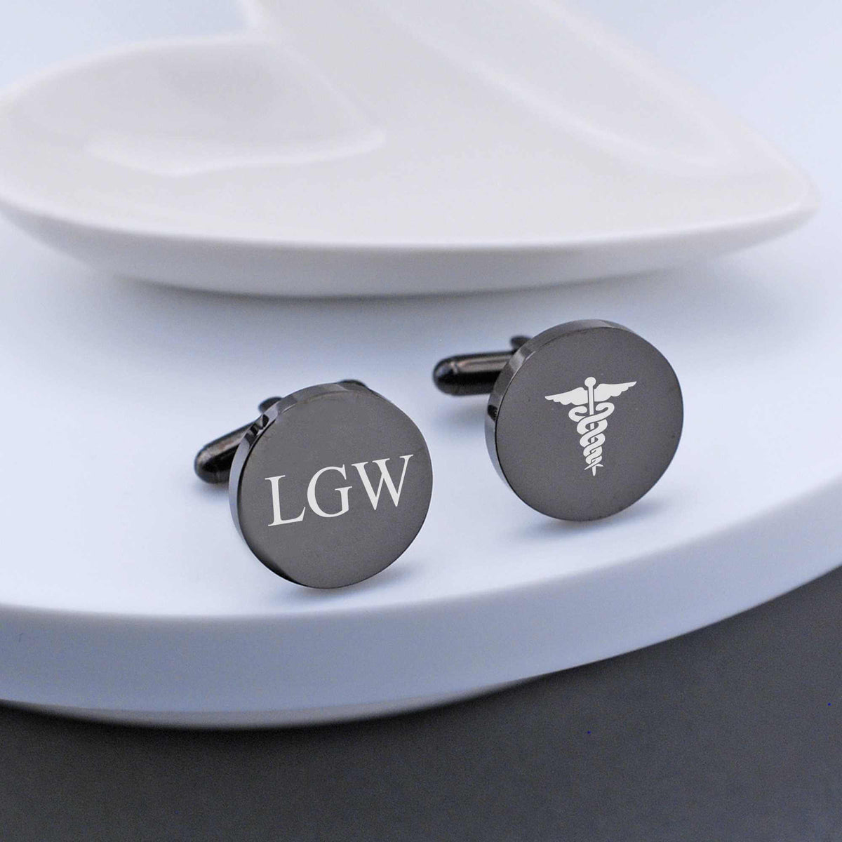 Caduceus Cufflinks