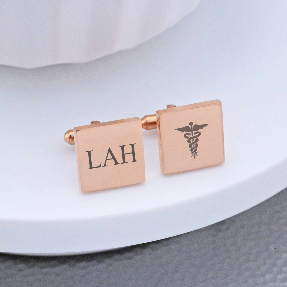 Caduceus Cufflinks