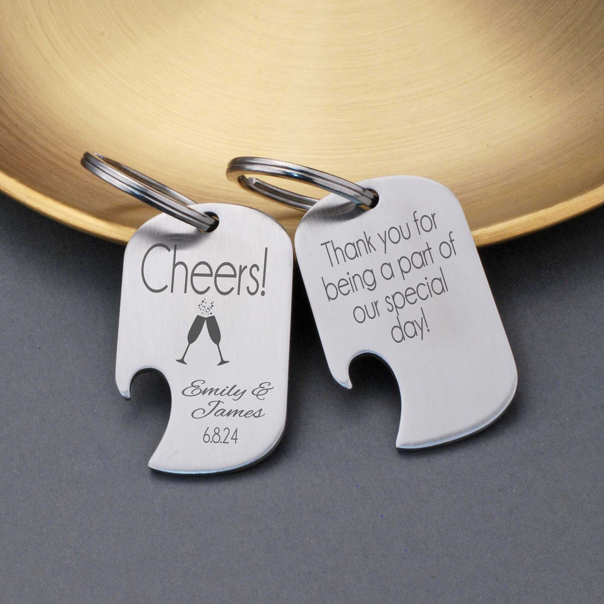 Cheers! - Bottle Opener Keychain