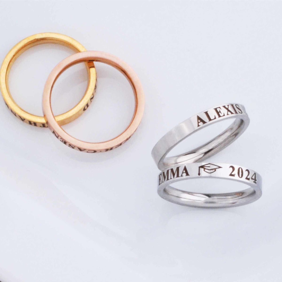 Class Ring Graduation Gift - 3mm
