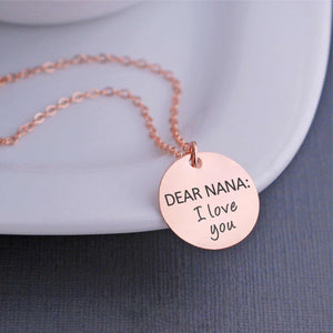 Dear Nana I Love You - Necklace