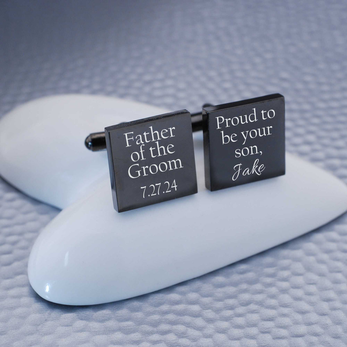 Proud to Be Your Son - Father of Groom Cufflinks