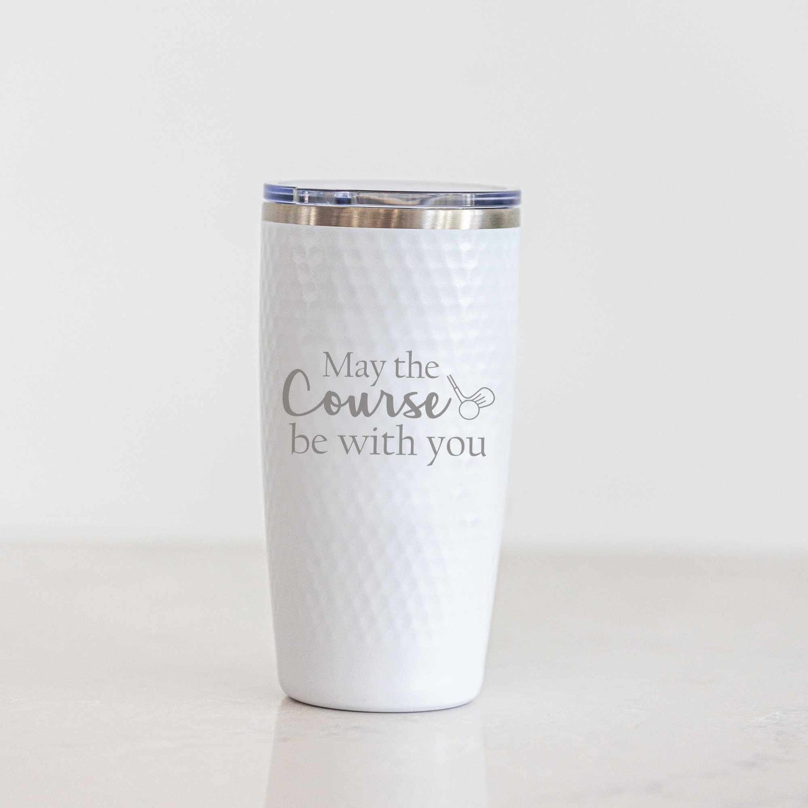 May the Course Be With You - Insulated Golf Tumbler - 20 oz.