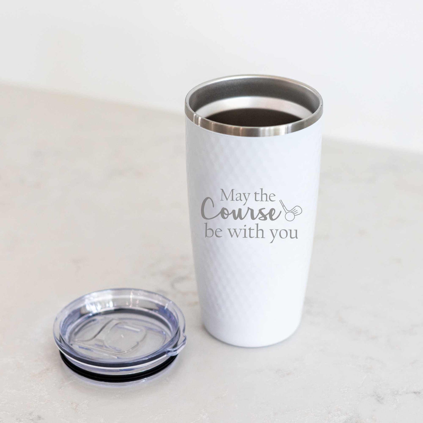 May the Course Be With You - Insulated Golf Tumbler - 20 oz.