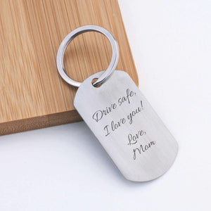Personalized Keychains with Custom Handwriting